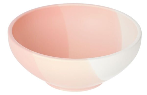 Růžová porcelánová mísa Kave Home