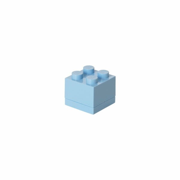 Světle modrý úložný box LEGO®